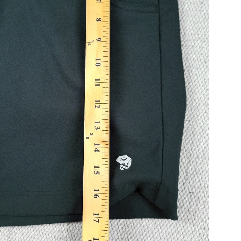 Mountain Hardwear Dynama Shorts Women 16 Black Excellent Hiking Athletic Stretch - Picture 8 of 11